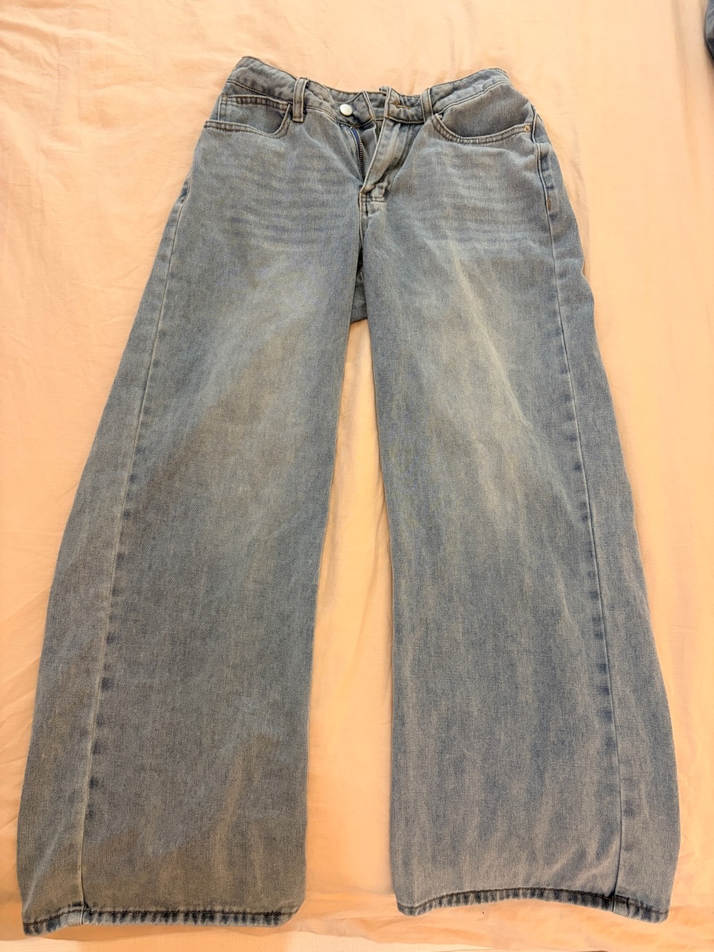 Wide Leg Light Blue Women’s Jeans
